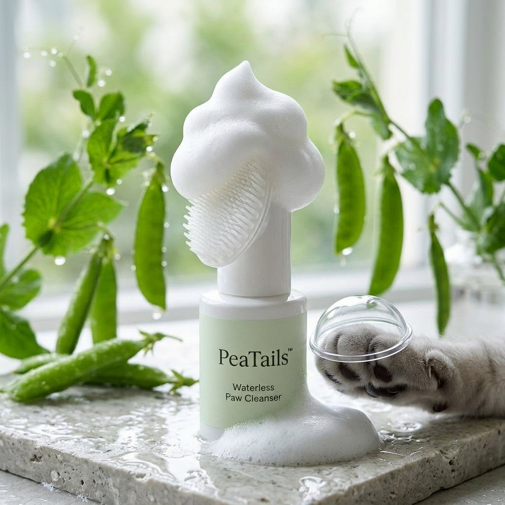 PeaTails™ Waterless Eco-Pea Paw Cleaning Foam