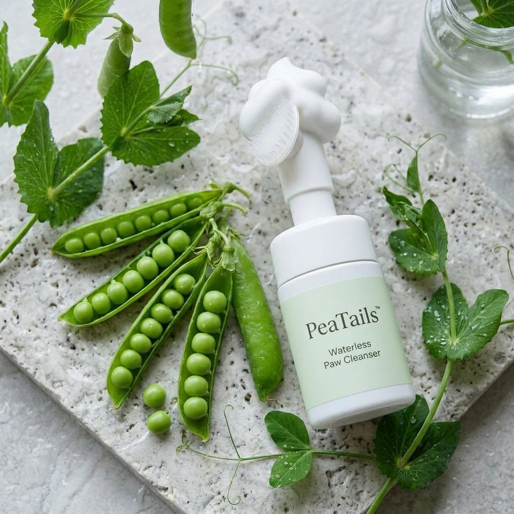 PeaTails™ Waterless Eco-Pea Paw Cleaning Foam