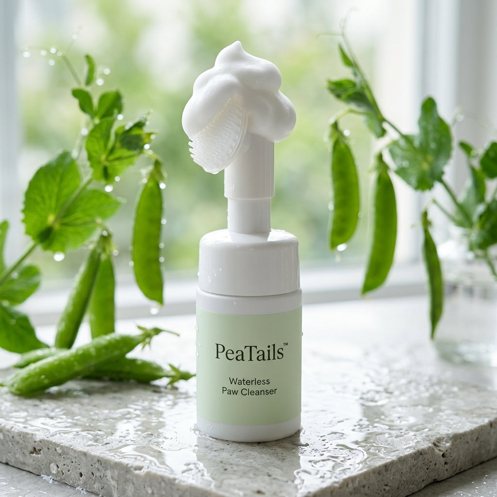 PeaTails™ Waterless Eco-Pea Paw Cleaning Foam